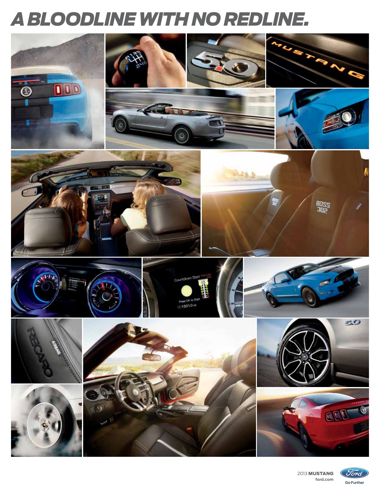 2013 Ford Mustang Brochure Page 3
